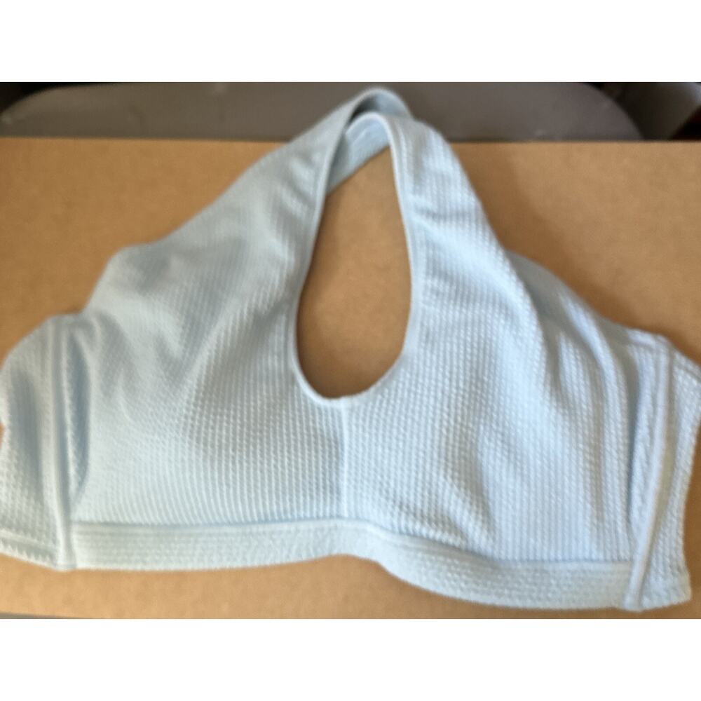 Women's Cross Front Pucker Textured Halter Bikini Top - Wild Fable™ 3X (24-26)